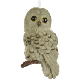 sowa-welurowa-szara-zawieszka-choinkowa-5x9-cm