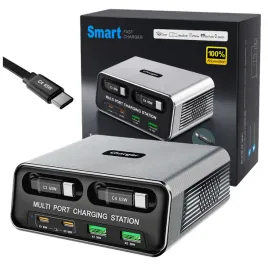 stacja-ladowania-ladowarka-biurkowa-gan-265w-usb-c-usb-a-kabel-70cm-pd