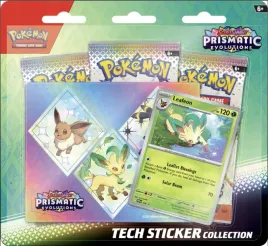 karty-pokemon-tcg-sandv-prismatic-evolutions-tech-sticker-leafeon-3-pack