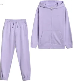 dziewczecy-dres-4f-komplet-bluza-spodnie-fioletowy-51s-158-cm