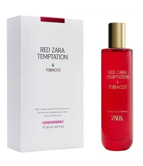 Zara red temptation tobacco extrait 50 ml ekstrakt perfumy damskie