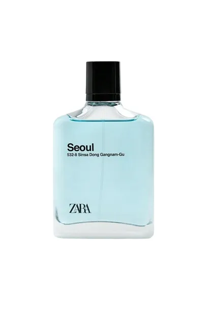 Zara seoul 100 ml perfumy męskie edt, nowa większa pojemność