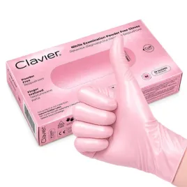 rekawiczki-nitrylowe-perlowo-rozowe-clavier-pearl-pink-rozmiar-m-50szt