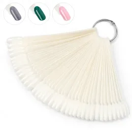 mleczny-wzornik-wachlarz-do-manicure-hybryd-probnik-na-kolku-50-szt-migdal