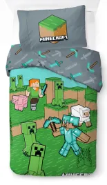 posciel-mlodziezowa-minecraft-140x200-gamer-gra-alex-steve-baby-pig-creeper