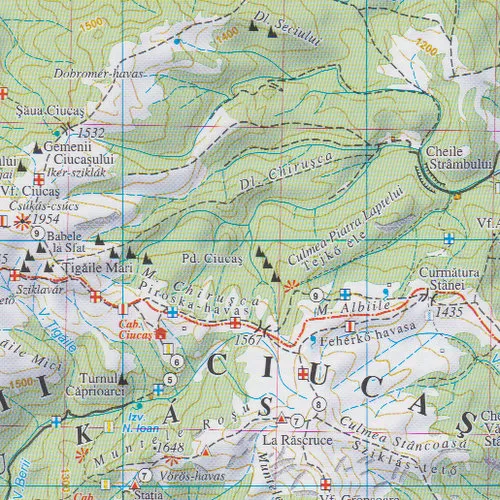 gory-piatra-craiului-bucegi-rumunia-mapa-szarvas-wydawnictwo-inne