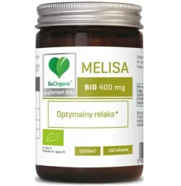 melisa-ekstrakt-bio-400-mg-100-tabletek-be-organic