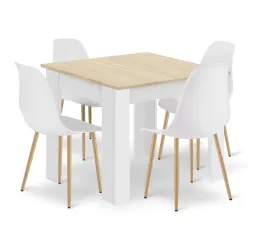 zestaw-songmics-stol-80x80cm-dab-sonoma-bialy-i-4-krzesla-biale-nogi-natura