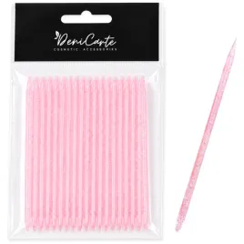 precyzyjne-patyczki-do-skorek-denicarte-rozowy-brokat-manicure-50-szt