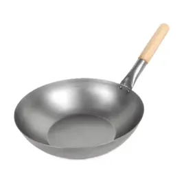 wok-stalowy-30cm-z-drewniana-raczka-plaskie-dno