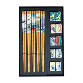 zestaw-paleczek-ukiyo-e-5-par-z-podstawkami-do-sushi-bambus
