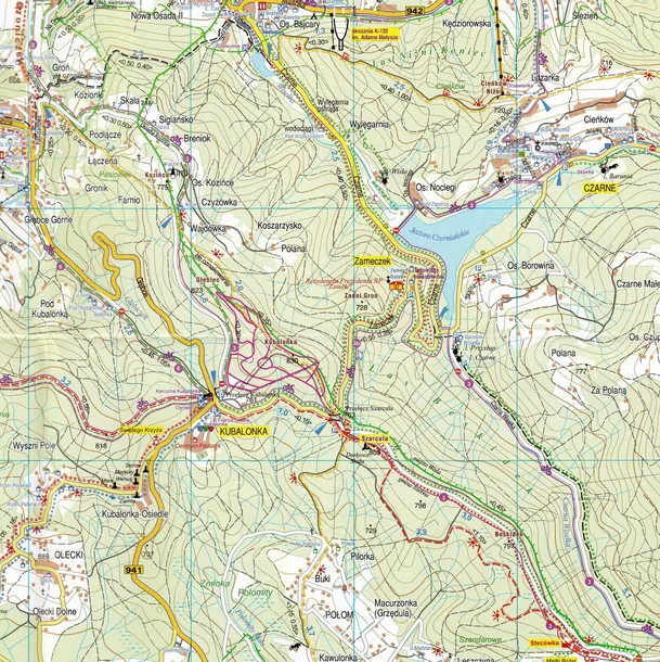 wisla-brenna-mapa-wodoodporna-plan-wydawnictwo-plan