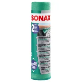 sonax-mikrofibra-do-szyb-i-wnetrza-2szt-498-441-zielona