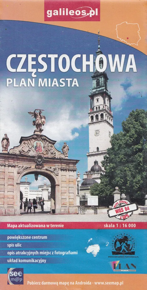 czestochowa-mapa-1-16-000-plan