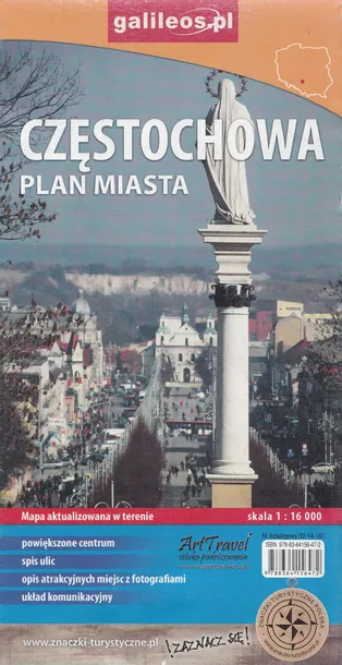 czestochowa-mapa-1-16-000-plan-stan-nowy