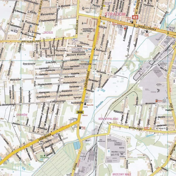 czestochowa-mapa-1-16-000-plan-wydawnictwo-plan
