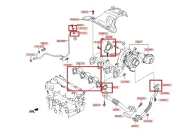 uszczelka-turbosprezarki-oe-hyundai-282862a700