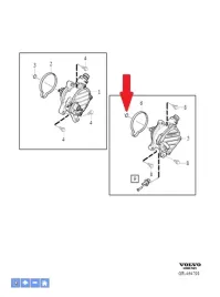 dichtungen-der-vakuumpumpe-oe-volvo-8658102