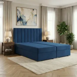 lozko-2-osobowe-140x200-agen-blekitne-z-pojemnikiem-zaglowek-materac