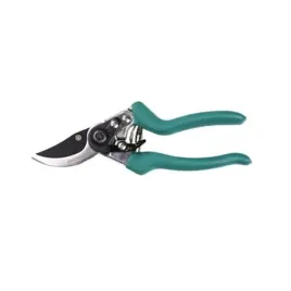 floraland-sekator-ogrodowy-reczny-gr6202-teflonowe-ostrze-aluminium-15mm-srebrno-zielony-do-galezi-i-pedow