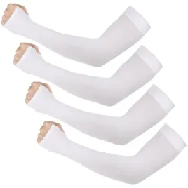 rekawy-ochronne-uv-biale-4-pary-do-sportu-chlodzace-oddychajace-uniseks