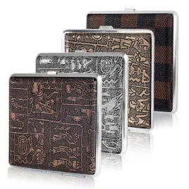 etui-papierosnica-metalowe-skora-10x10-cm-srebrne-z-tasma-elastyczna-4-szt