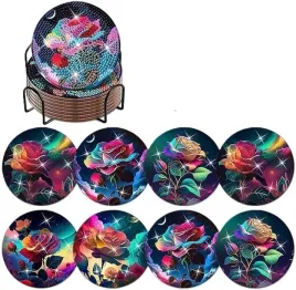 diamentowe-podstawki-szklane-diy-roza-zestaw-malowanie-diamentowe-8-szt