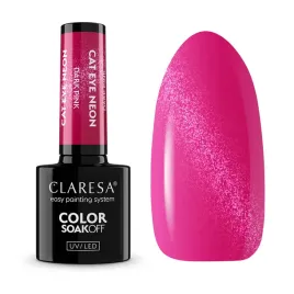 claresa-lakier-hybrydowy-cat-eye-neon-dark-pink-5g-rozowy
