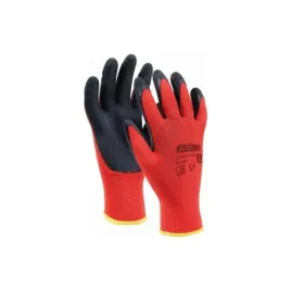 stalco-rekawice-robocze-s-latex-r-eco-rozmiar-10-xl-poliester-z-lateksem-czerwone-ochronne-uniwersalne