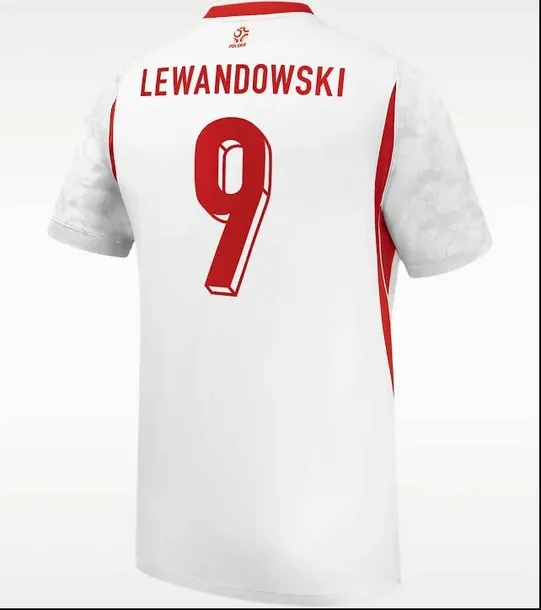 Koszulka domowa Polska Lewandowski 9 Nike 2026/2027 M