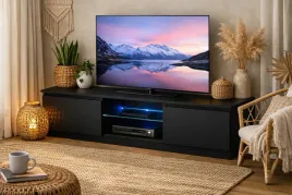szafka-rtv-120cm-czarna-led-18-mm-cichy-domyk