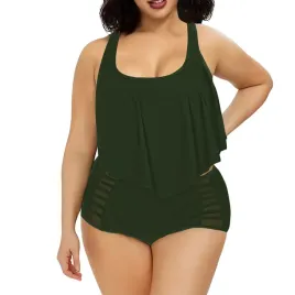 damski-stroj-kapielowy-plus-size-flounce-z-wysoka-talia-zestaw-bikini-4xl