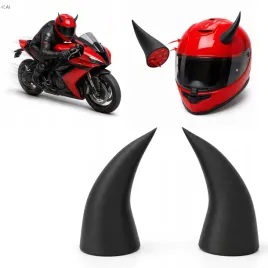 rogi-do-kasku-motocyklowego-diabelskie-naklejane-3m-czarne-2-sztuki