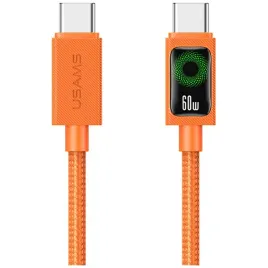 kabel-usams-sj773-pd-60w-usb-c-usb-c-1-2m-pomaranczowy