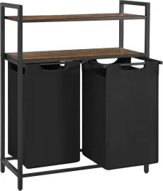 kosz-na-pranie-92l-dwukomorowy-regal-lazienkowy-loft-metalowy-polki