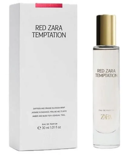 Zara red temptation 30 ml for her perfumy damskie