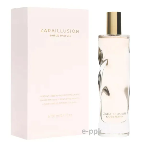 Zara illusion zaraillusion edp 80 ml perfumy damskie piękny flakon