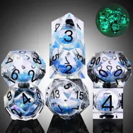 kostki-rpg-duch-oceanu-swiecacy-zestaw-7-plynnych-epoksydowych-kosci