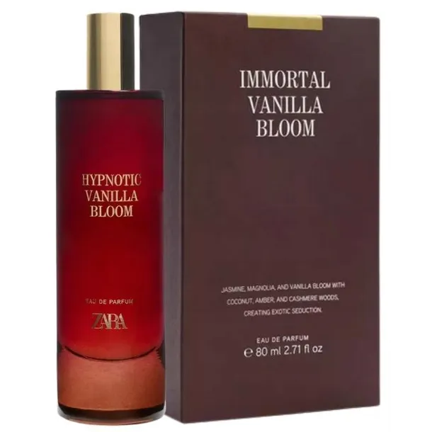 Zara hypnotic vanilla bloom edp 80 ml perfumy damskie