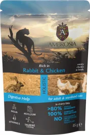 karma-dla-kota-ambrosia-wet-krolik-kurczak-saszetka-6x85g