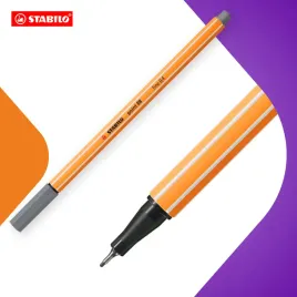 cienkopis-stabilo-point-88-ciemny-szary