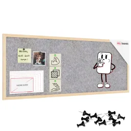 tablica-filcowa-jasnoszara-w-lakierowanej-ramie-drewnianej-100x40-cm
