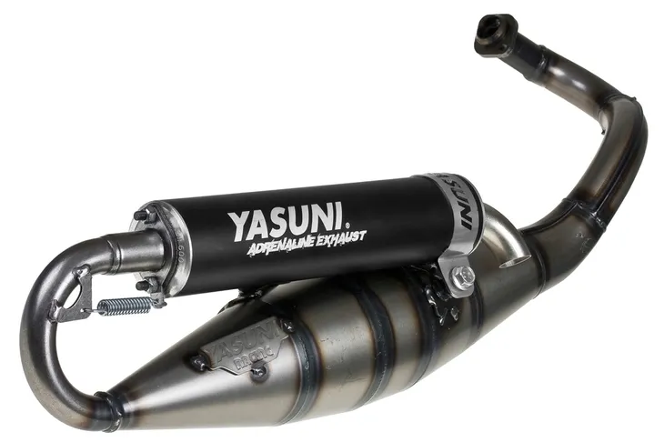 Wydech Yasuni R Aluminium Black, Derbi Atlantis / Piaggio NRG Storm Typhoon