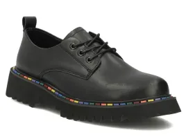 polbuty-damskie-skorzane-czarne-filippo-dp8341-26-na-grubej-podeszwie