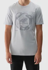 koszulka-meska-4f-sportowy-t-shirt-szary-regular-bawelniany-rozmiar-xxl