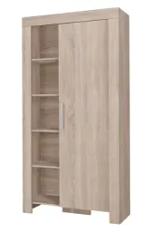 witryna-brutus-4-o-szerokosci-100-cm-sonoma-z-polkami-i-drzwiami-do-salonu