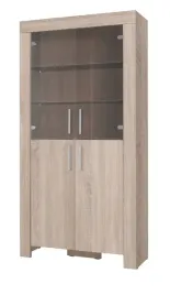 witryna-brutus-3-przeszklona-o-szerokosci-100-cm-w-kolorze-sonoma-pojemna
