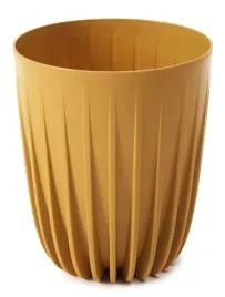 doniczka-mira-145-mm-musztardowy-recycled-lamela