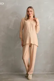 zestaw-ciazowy-bezowy-rozmiar-xxl