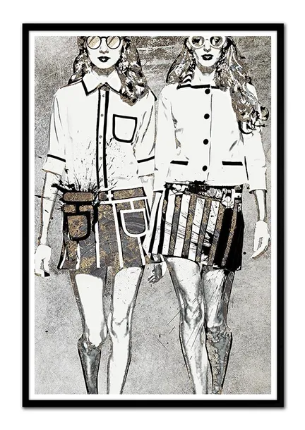 obraz-na-plotnie-dziewczyny-w-mini-63x93cm